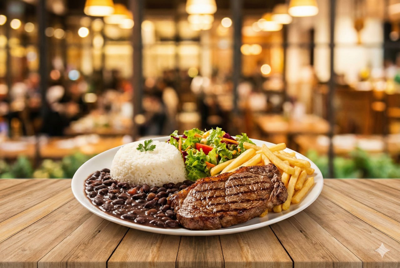 Prato executivo (exemplo)